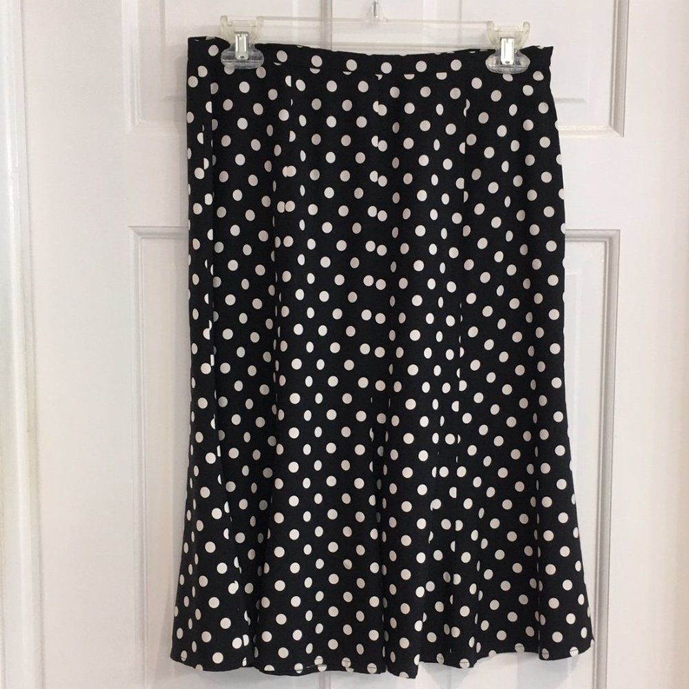 VTG Patrick Christopher Black & Offwhite Polka Dot